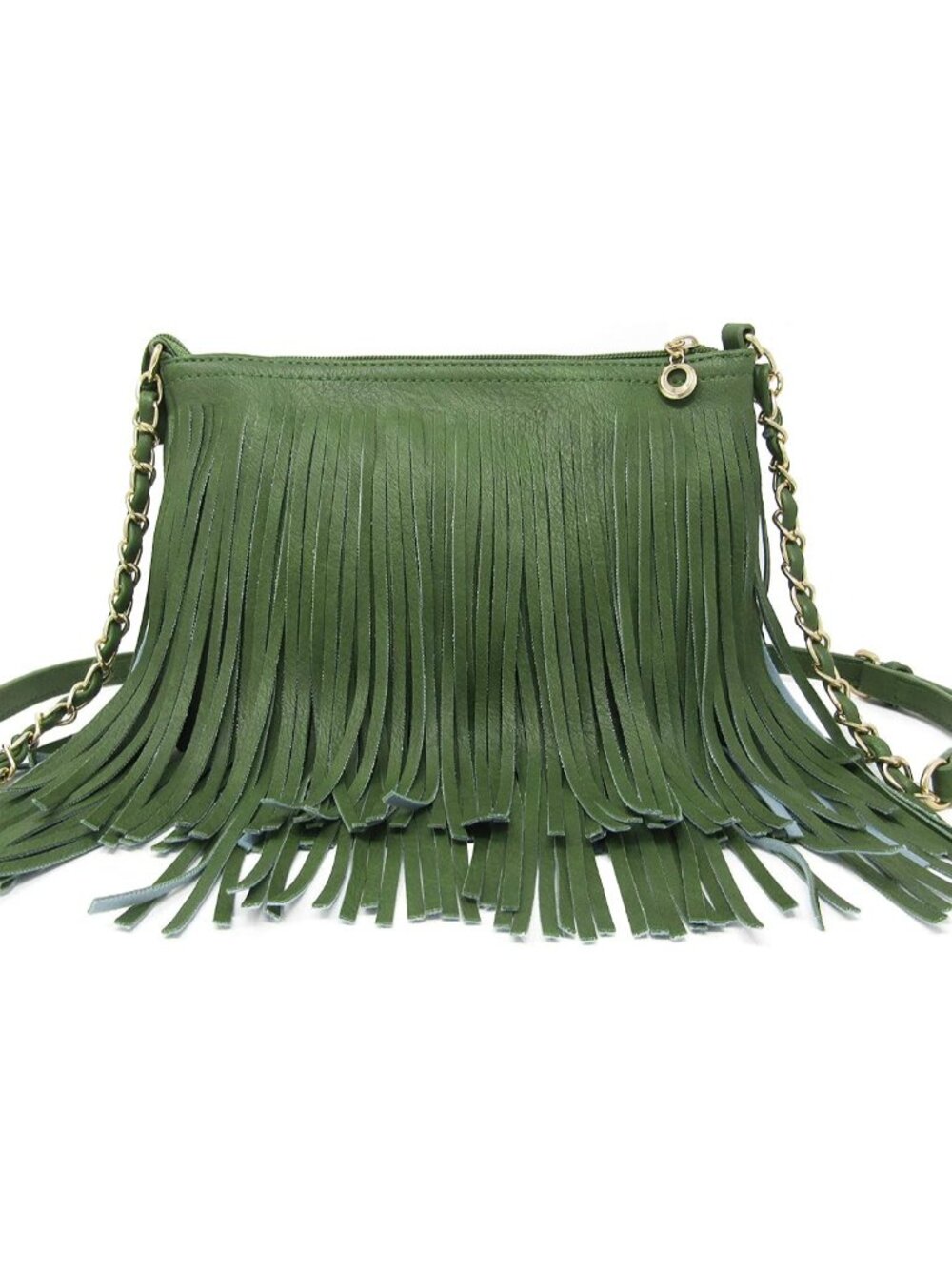 Fringe Crossbody Shoulder Bag with Strap, Tassel Messenger bag, Country Style We